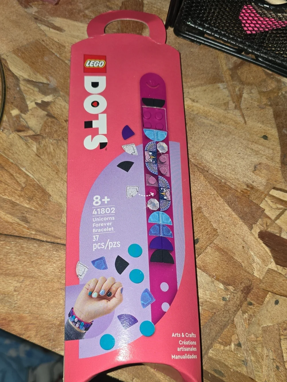 Lego Dots Bracelet - Pink & Purple